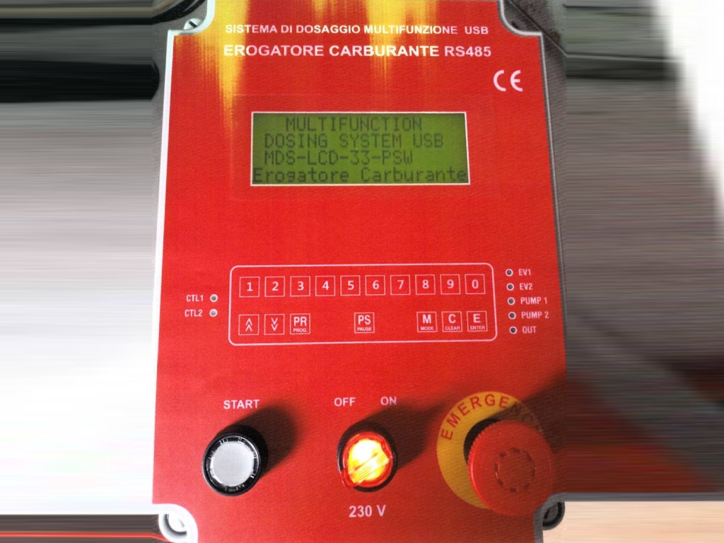 Dosatori Custom - MDS USB - Erogatore di Carburante