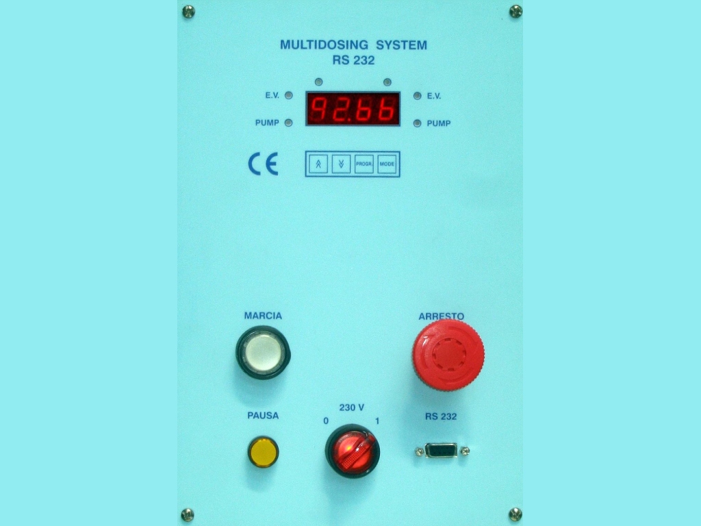 Strumenti di Dosaggio - MDS RS232